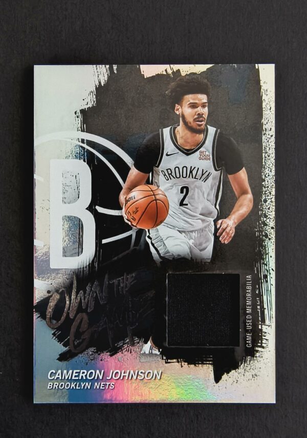 2025-26 Topps Own the Game Cameron Johnson Jersey Holo