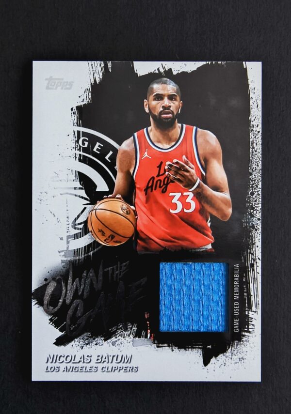 2025-26 Topps Own the Game Nicolas Batum Jersey