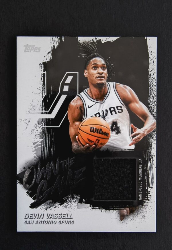 2025-26 Topps Own the Game Devin Vassell Jersey