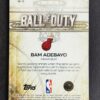 2025-26 Topps Chrome Ball of Duty Bam Adebayo 075/150