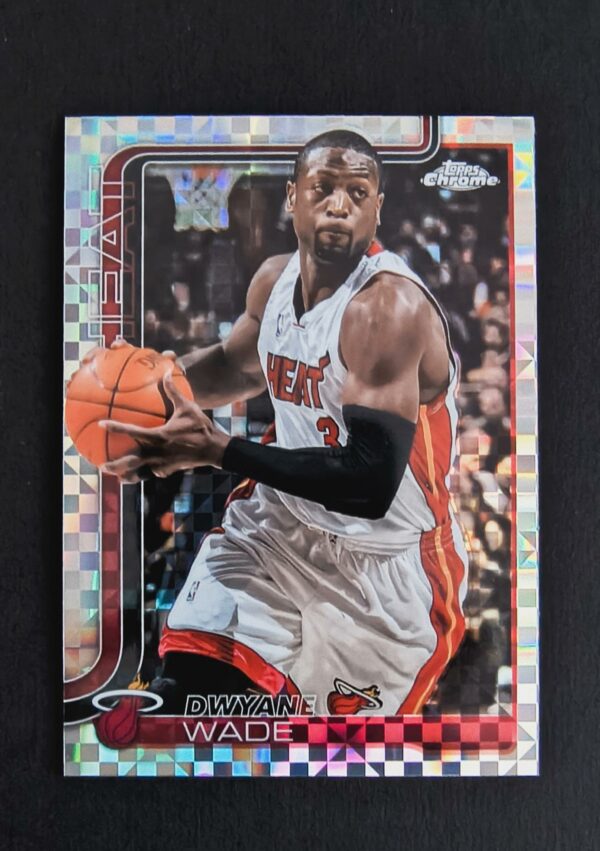 2025-26 Topps Chrome Dwyane Wade #241 Xfractor