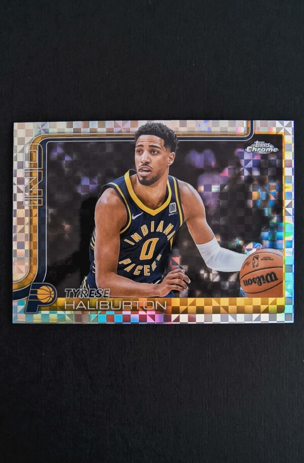 2025-26 Topps Chrome Tyrese Haliburton #3 Xfractor