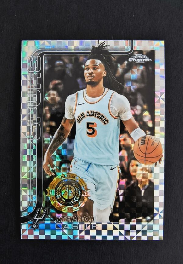 2025-26 Topps Chrome Stephon Castle #228 Xfractor