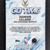 2025-26 Topps Chrome Go Time Damian Lillard