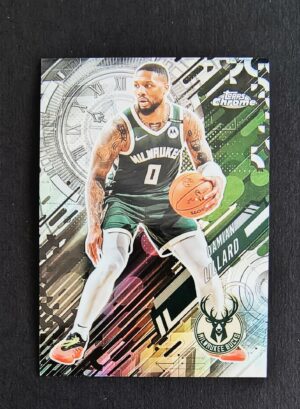 2025-26 Topps Chrome Go Time Damian Lillard Refractor