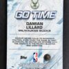 2025-26 Topps Chrome Go Time Damian Lillard Refractor