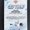 2025-26 Topps Chrome Go Time Jalen Brunson