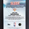 2025-26 Topps Chrome Sleek Finishers Jalen Brunson Refractor