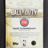 2025-26 Topps Chrome Ball of Duty Cade Cunningham