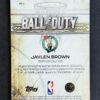 2025-26 Topps Chrome Ball of Duty Jaylen Brown