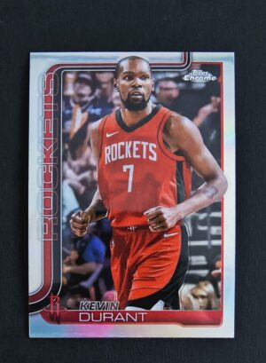 2025-26 Topps Chrome Kevin Durant #155 Silver Refractor