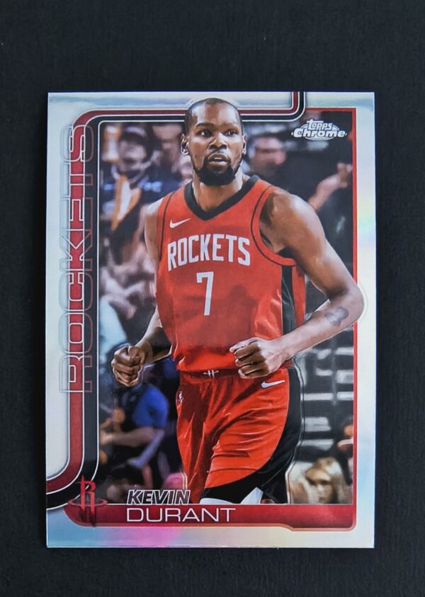 2025-26 Topps Chrome Kevin Durant #155 Silver Refractor