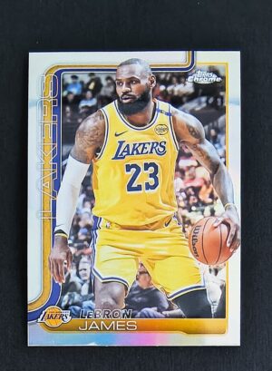 2025-26 Topps Chrome Lebron James #127 Silver Refractor