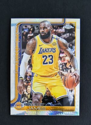 2025-26 Topps Chrome Lebron James #127 Prism Refractor