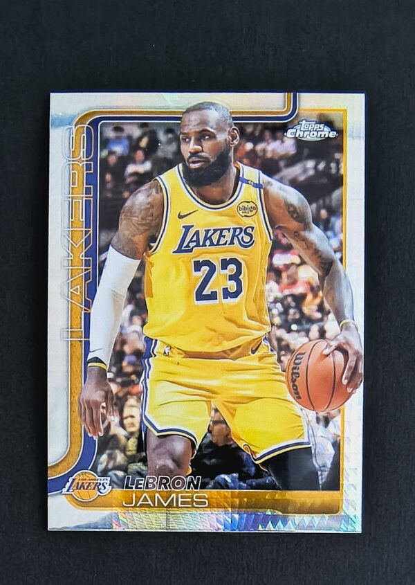 2025-26 Topps Chrome Lebron James #127 Prism Refractor