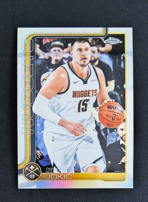 2025-26 Topps Chrome Nikola Jokic #25 Silver Refractor