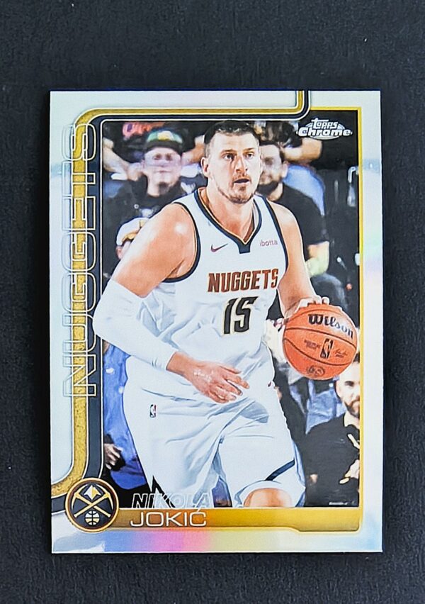 2025-26 Topps Chrome Nikola Jokic #25 Silver Refractor