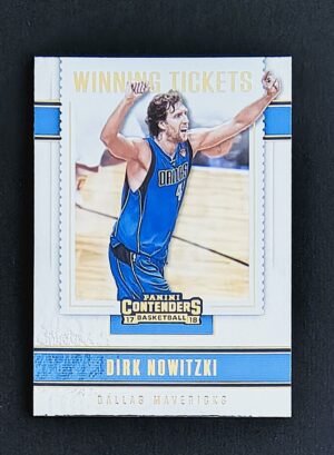 2017-18 Panini Contenders Winning Tickets Dirk Nowitzki #35