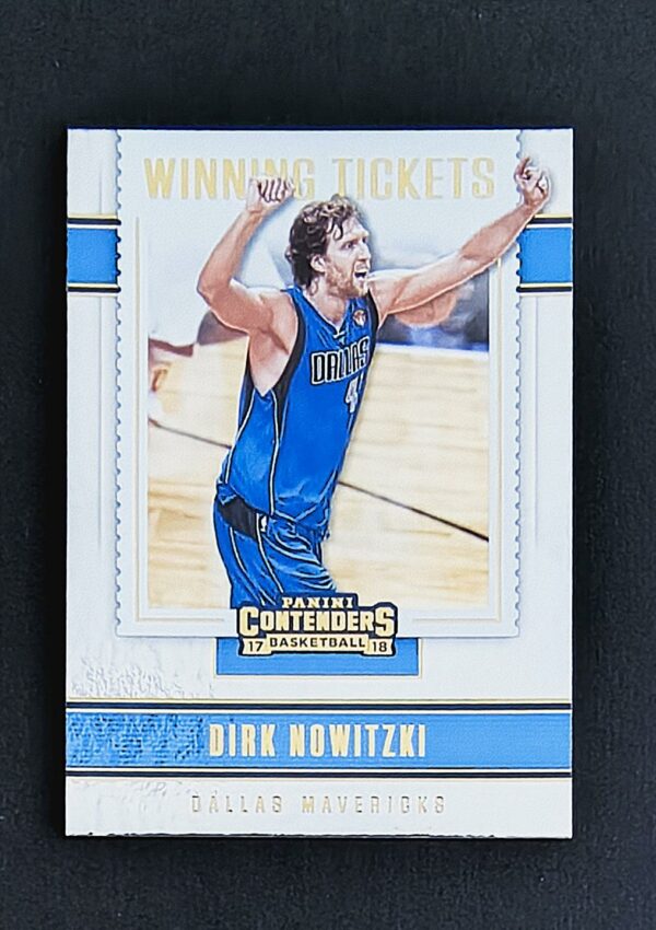 2017-18 Panini Contenders Winning Tickets Dirk Nowitzki #35