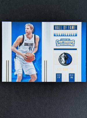 2017-18 Panini Contenders Hall of Fame Dirk Nowitzki #10