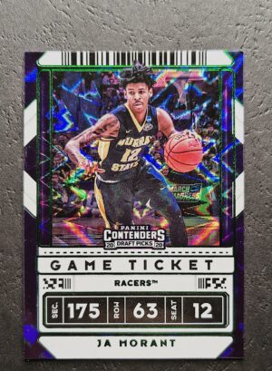 2020 Panini Contenders Draft Picks Ja Morant #12 RC Explosion