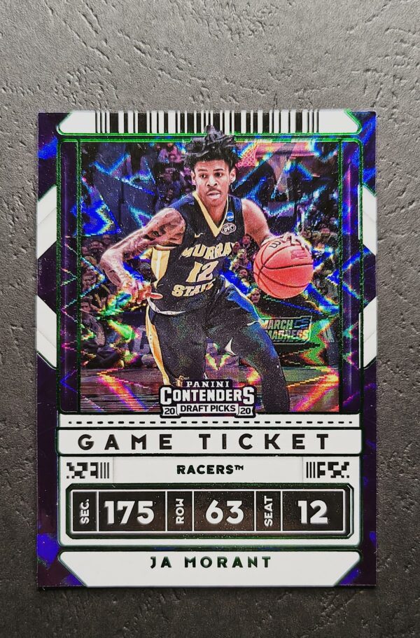 2020 Panini Contenders Draft Picks Ja Morant #12 RC Explosion
