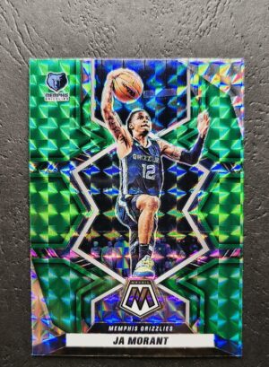 2021-22 Panini Mosaic Ja Morant #12 Green