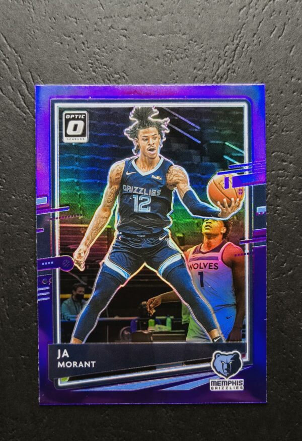 2020-21 Panini Optic Ja Morant #117 Purple