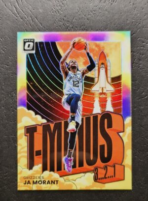 2021-22 Panini Optic T-Minus 3...2...1 Ja Morant #10 Silver