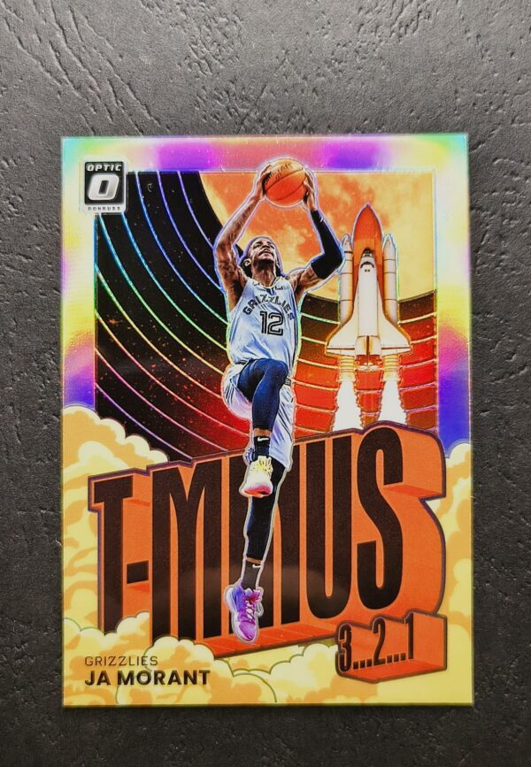 2021-22 Panini Optic T-Minus 3...2...1 Ja Morant #10 Silver