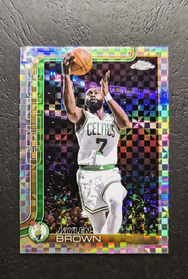 2025-26 Topps Chrome Jaylen Brown #51 Xfractor