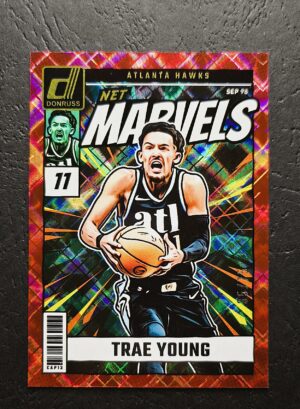 2024-25 Panini Donruss Net Marvels Trae Young #19 35/75
