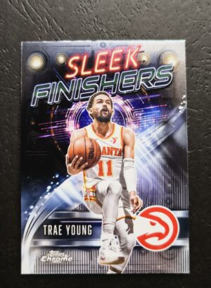 2025-26 Topps Chrome Sleek Finishers Trae Young