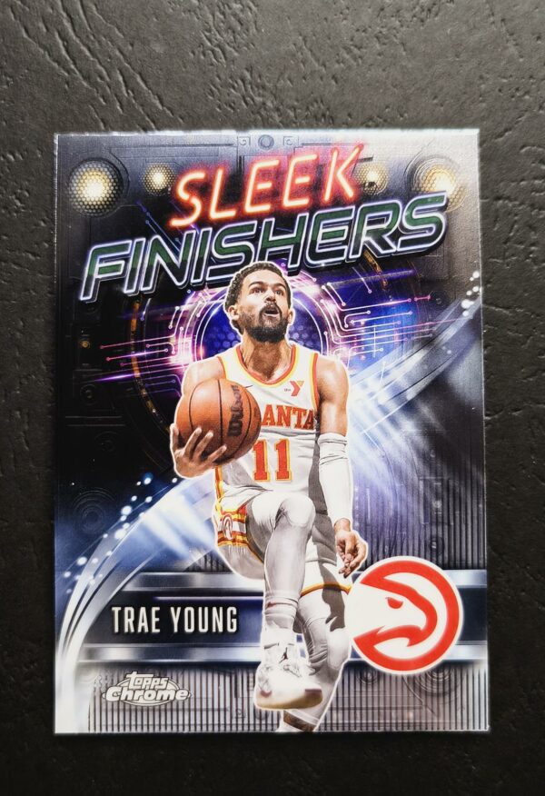 2025-26 Topps Chrome Sleek Finishers Trae Young