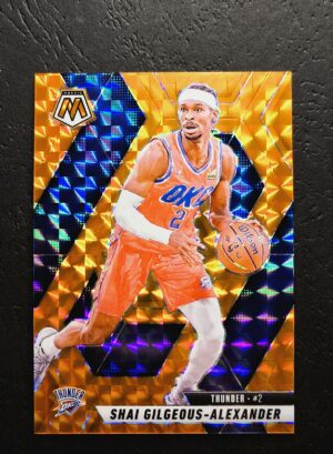 2024-25 Panini Mosaic Shai Gilgeous-Alexander #38 096/249