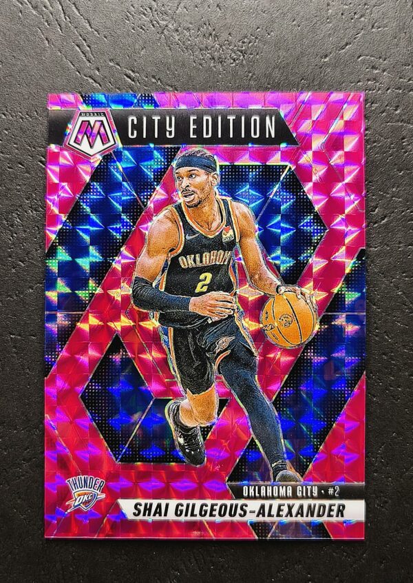 2024-25 Panini Mosaic City Edition Shai Gilgeous-Alexander #289 017/175