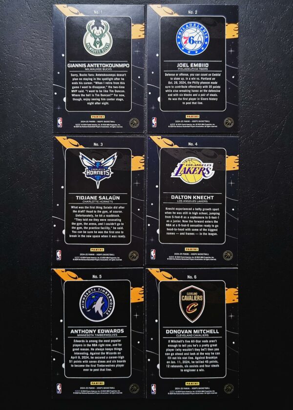 2024-25 Panini Hoops Anti Gravity Full Insert Set #1-20 LOT