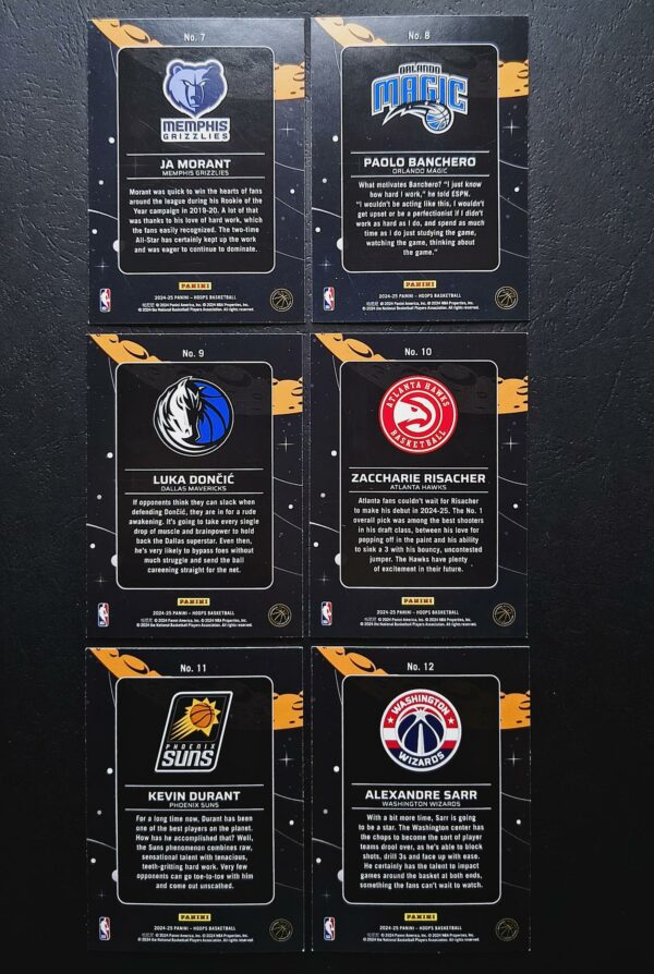 2024-25 Panini Hoops Anti Gravity Full Insert Set #1-20 LOT