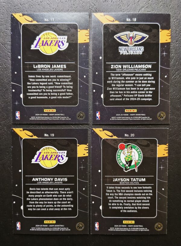 2024-25 Panini Hoops Anti Gravity Full Insert Set #1-20 LOT