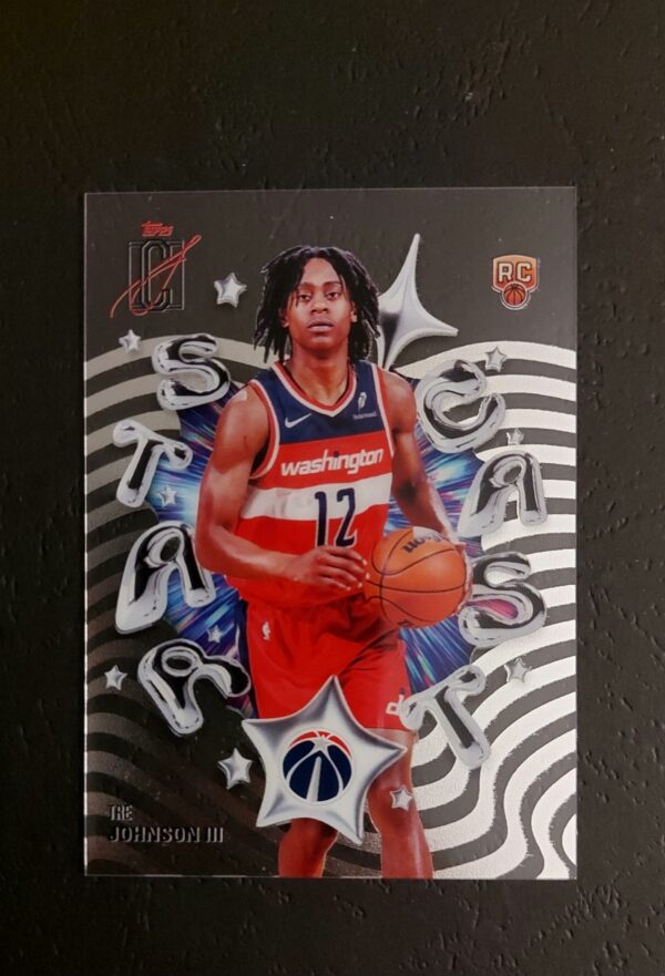 2025-26 Topps Signature Class Star Cast Tre Johnson III RC Case Hit SP
