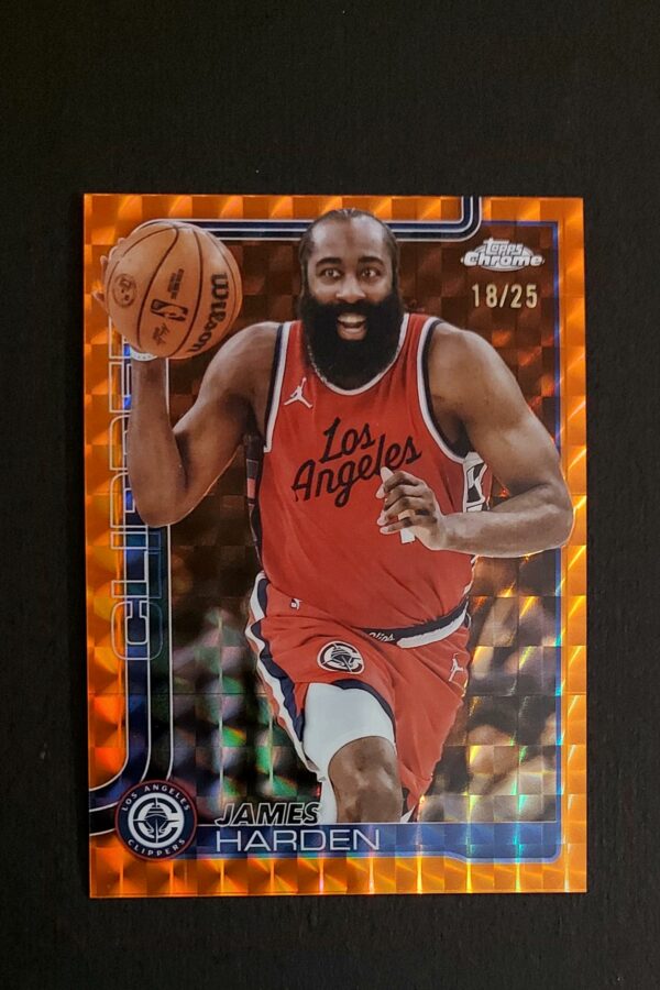 2025-26 Topps Chrome James Harden #54 18/25 Geometric