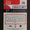 2025-26 Topps Hoops Jared McCain #197 251/275