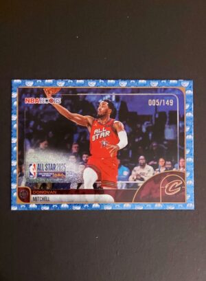 2025-26 Topps Hoops All Star Donovan Mitchell #287 005/149