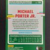 2023-24 Panini Donruss Michael Porter Jr #154 13/99 Red Laser