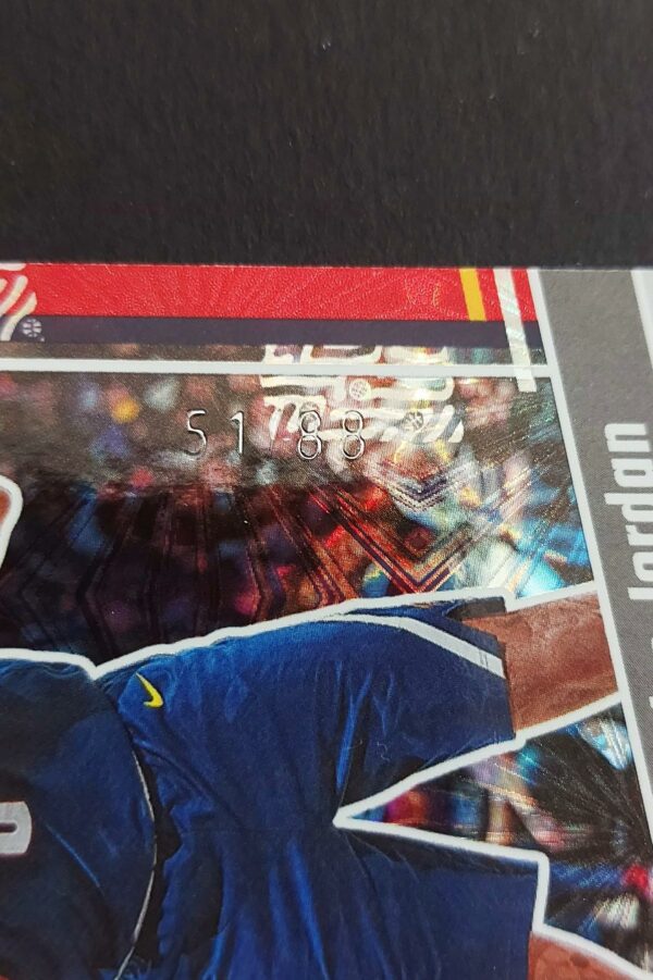 2023-24 Panini Donruss Deandre Jordan #179 51/88 Red Fireworks