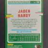 2023-24 Panini Donruss Jaden Hardy #196 56/99 Red Laser