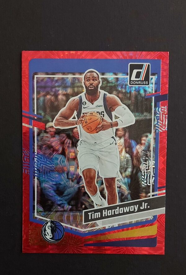 2023-24 Panini Donruss Tim Hardaway Jr #94 24/88 Red Fireworks