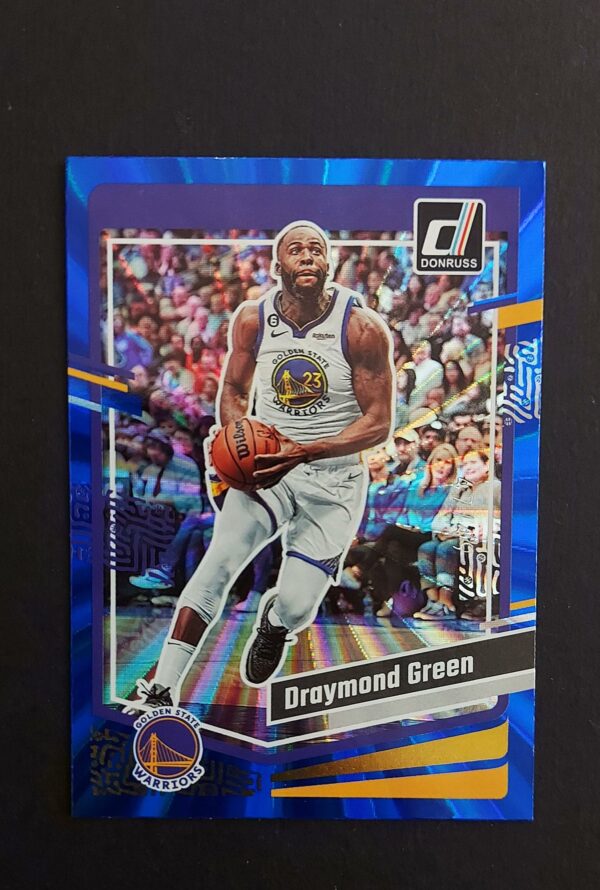 2023-24 Panini Donruss Draymond Green #61 47/49 Blue Laser
