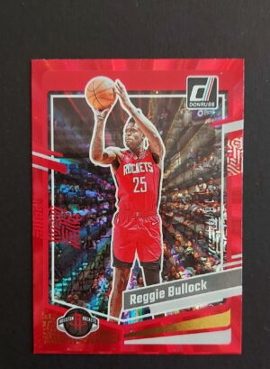 2023-24 Panini Donruss Reggie Bullock #176 18/99 Red Laser