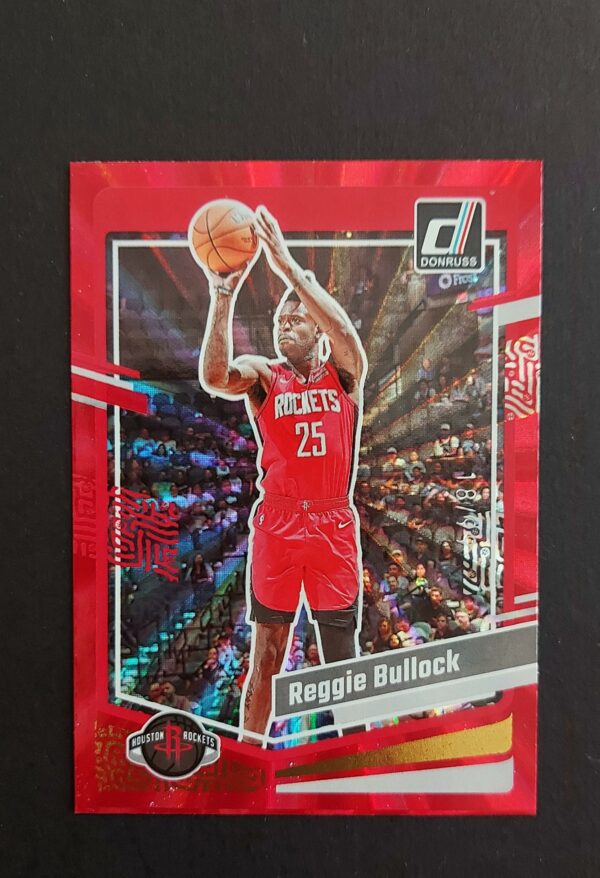 2023-24 Panini Donruss Reggie Bullock #176 18/99 Red Laser